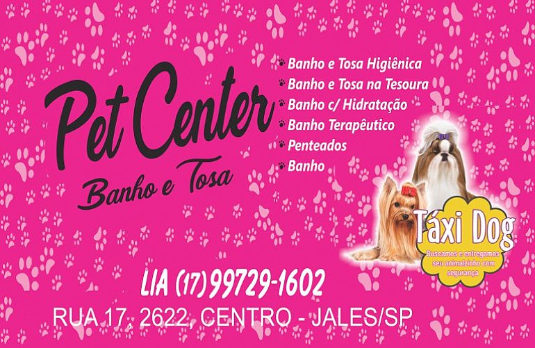 PET CENTER BANHO E TOSA 