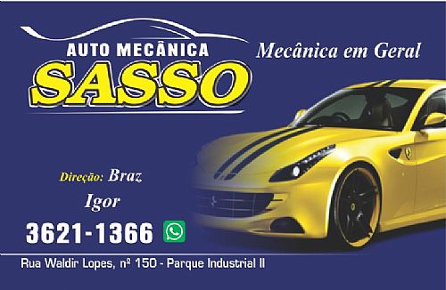 AUTO MECÂNICA SASSO