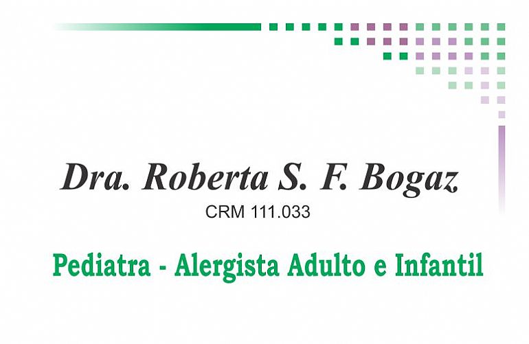 Dra Roberta Bogaz - Imunologia • Alergista • Pediatria