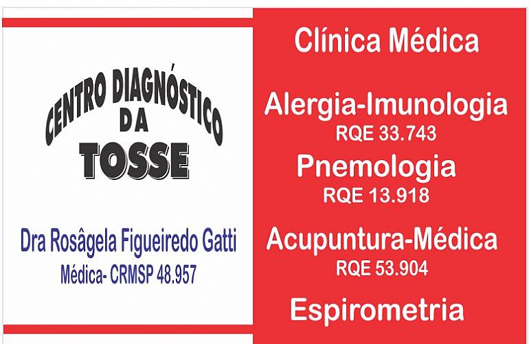 CLÍNICA MEDICA ALERGISTA HOMEOPATIA CENTRO DA TOSSE