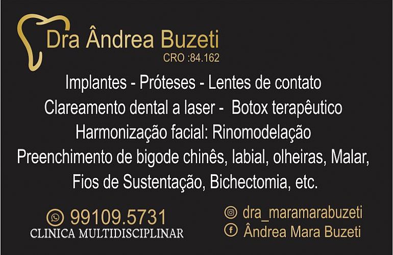 CLINICA MULTIDISCIPLINAR ANDRÉA BUZETI DENTISTA