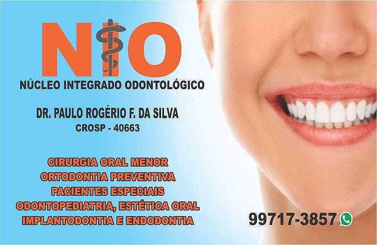 NIO INTEGRADO ODONTOLOGICO DENTISTA PAULO ROGÉRIO