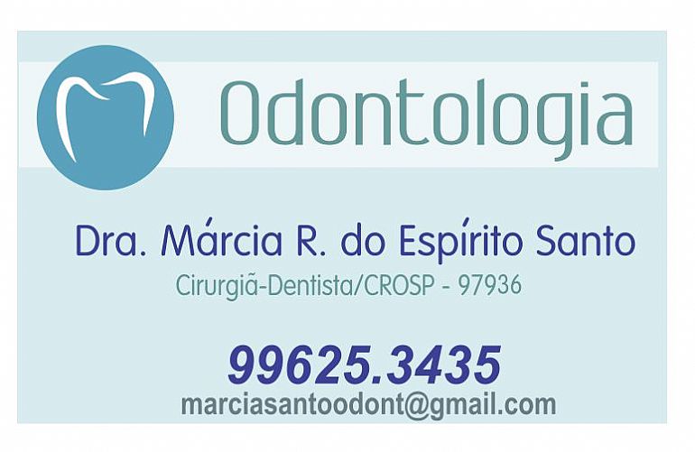 MÁRCIA REGINA DO ESPÍRITO SANTO DENTISTA