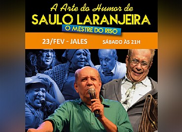 A ARTE DO HUMOR DE SAULO LARANJEIRA